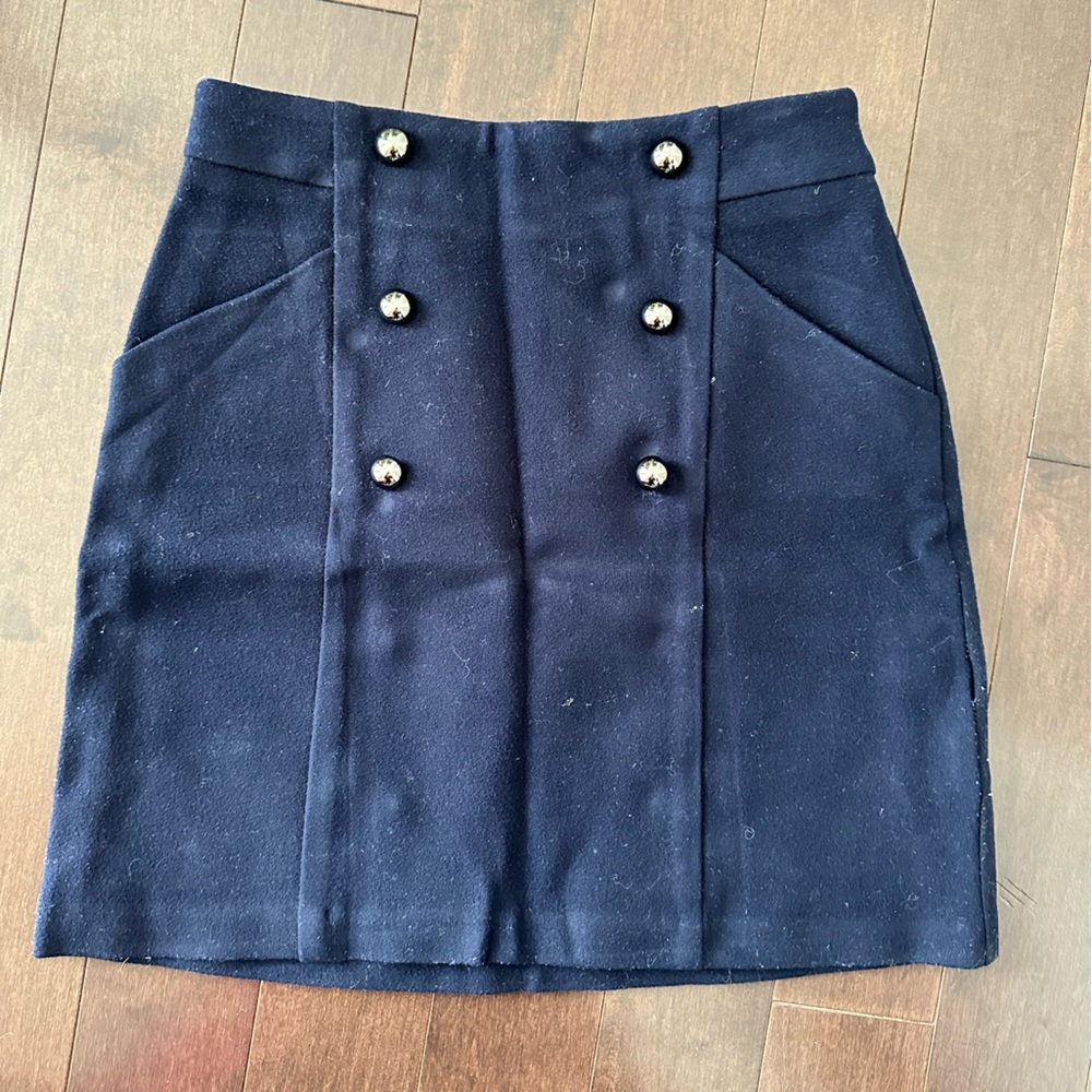 Twik Winter Stretch Mini Skirt, Size XS
